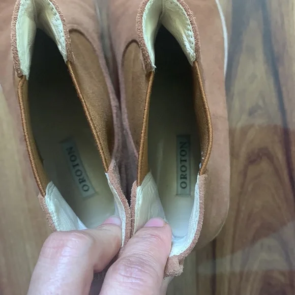 Oroton brown suede boots size 37 - Picture 5 of 7